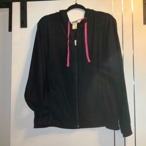 Jasmine Rose Lightweight Super Soft Pink Hoodie